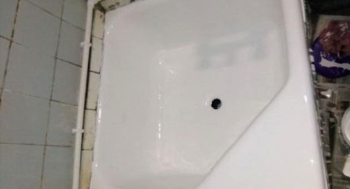 Обновление душевого поддона акрилом | Верещагино